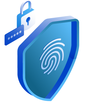 Security Shield with Fingerprint
